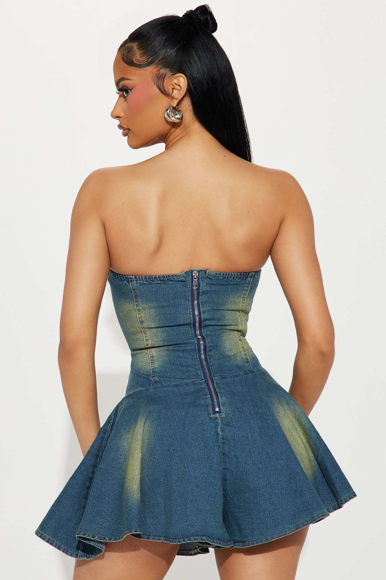 ELYSIA | DENIM ROMPER