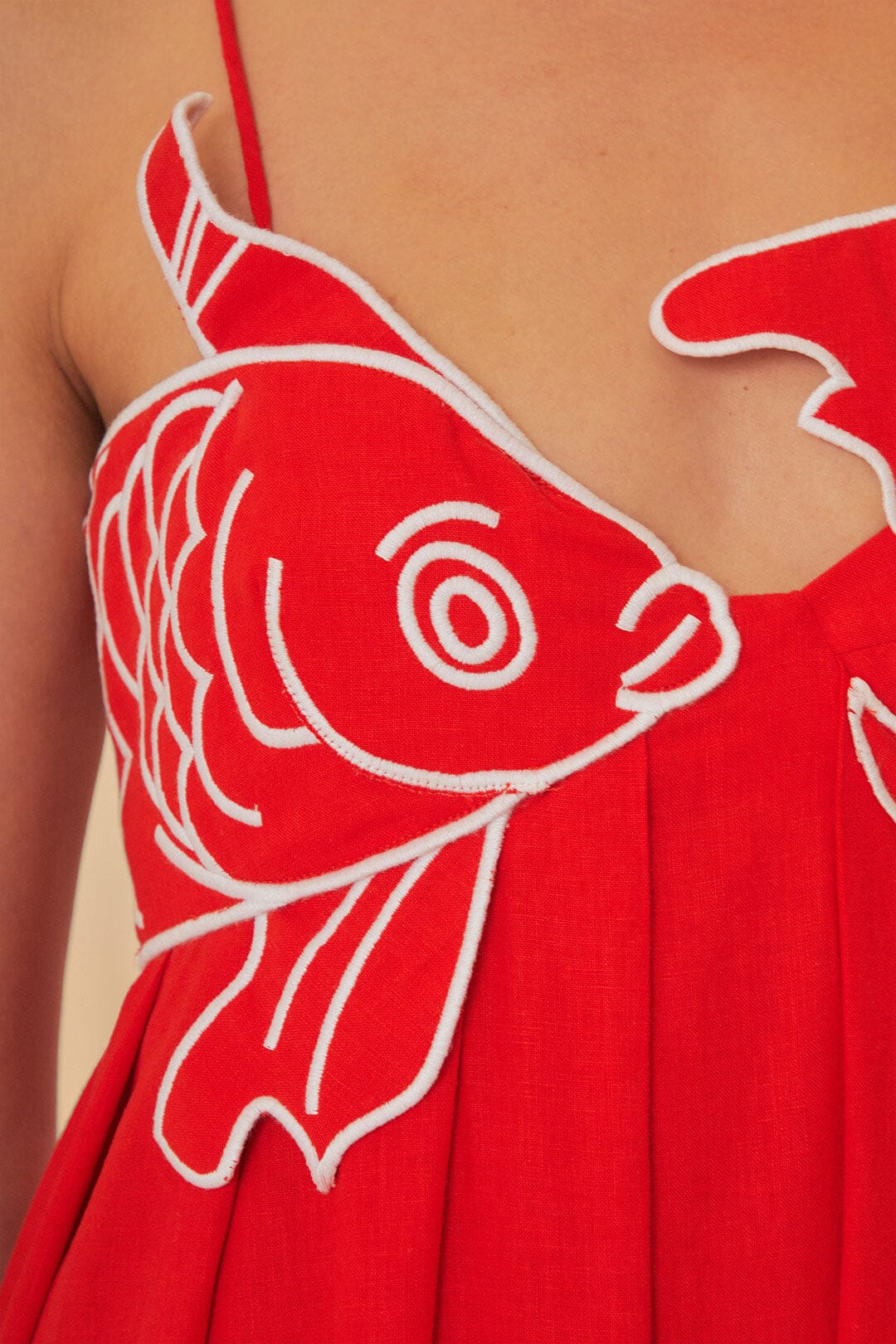 LENA | FISH MAXI DRESS