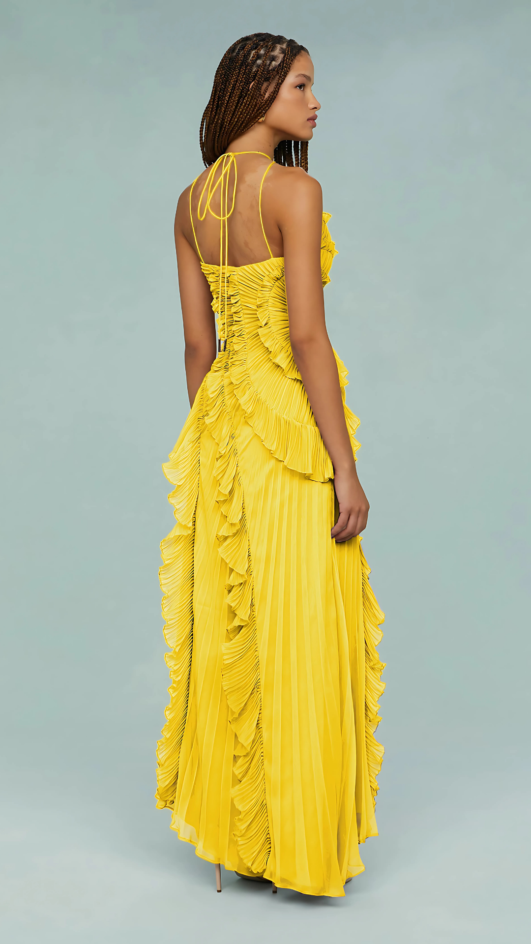 AMELIA | HALTER MAXI DRESS