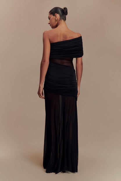 DALLAS | OFF-SHOULDER MAXI DRESS