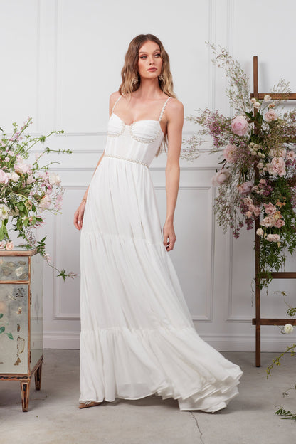 The Gwen Dress in White