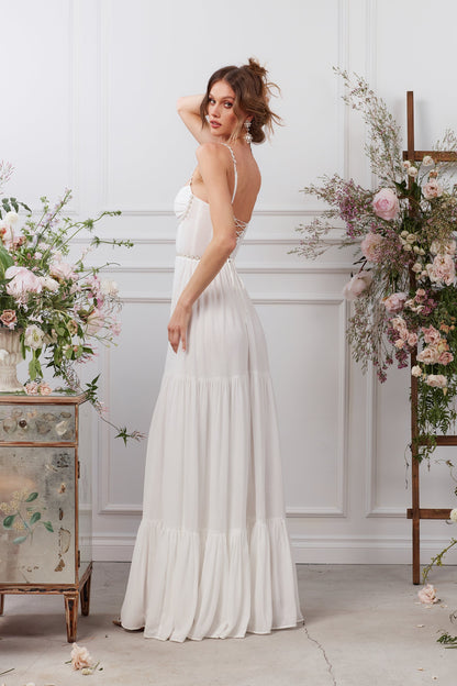 The Gwen Dress in White
