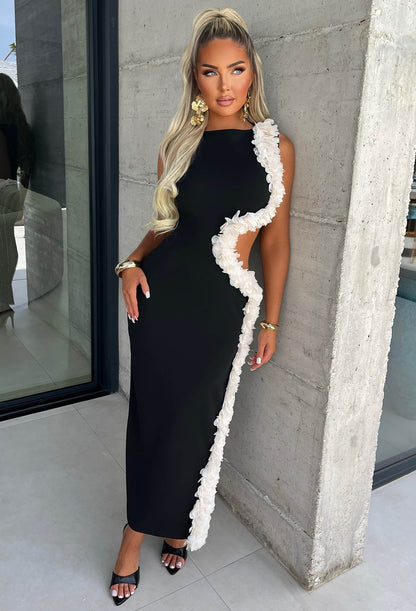 DINA | CUT OUT MAXI DRESS