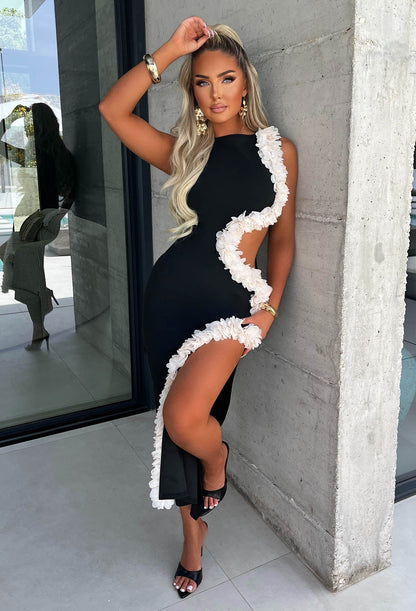 DINA | CUT OUT MAXI DRESS