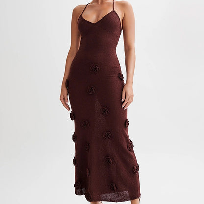 SUKI | FLOWERS MAXI DRESS