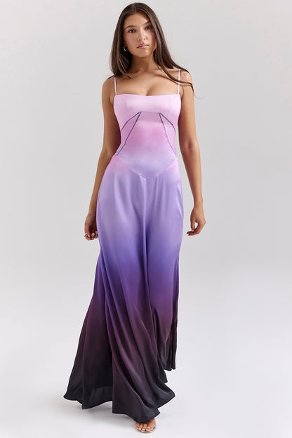 ANABELLA | LACE UP MAXI DRESS