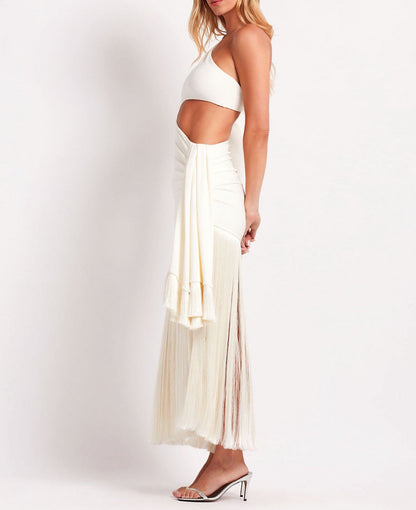 JESSIE | FRINGE MAXI DRESS