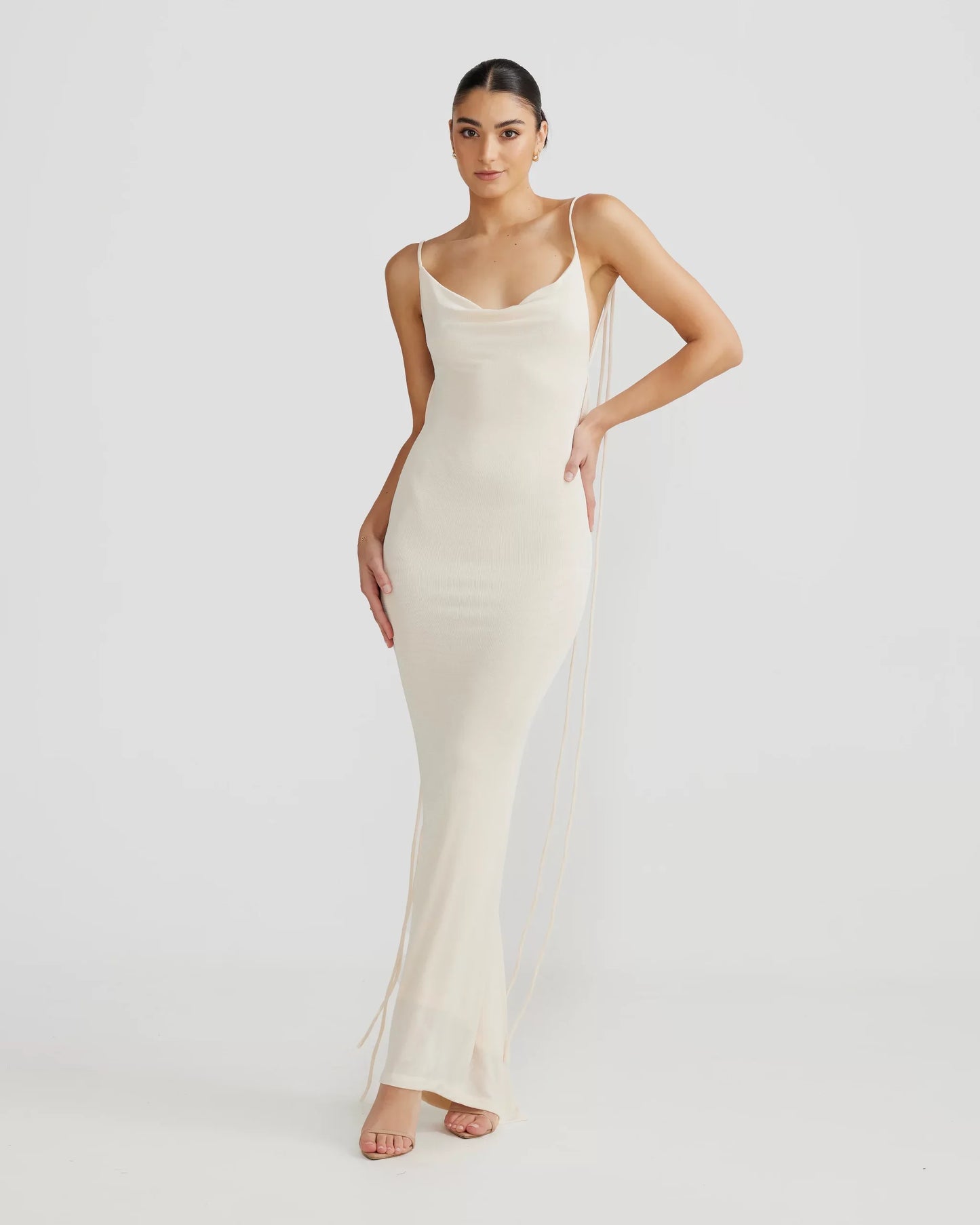 CRISTINA | BACKLESS MAXI DRESS